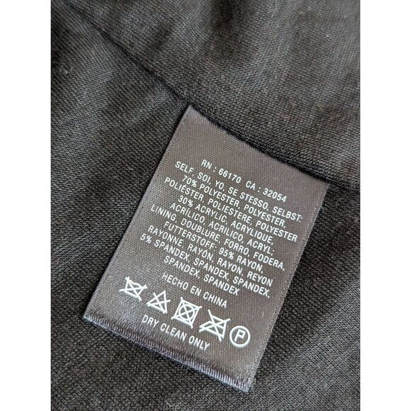 Cartonnier Women's Cream and Black Single Button Tweed Blazer Size Large - Picture 10 of 13